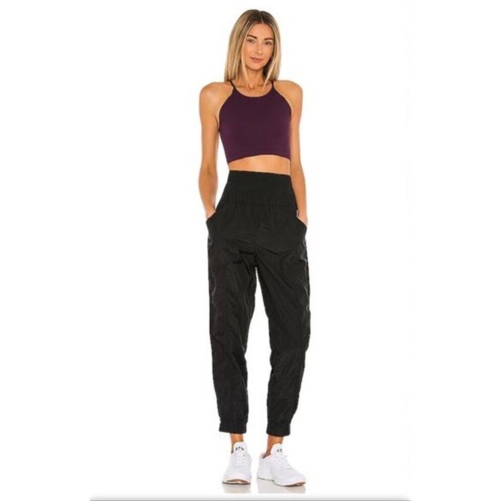 Free People Movement The Way Home Joggers Black Sz M‎ NWT